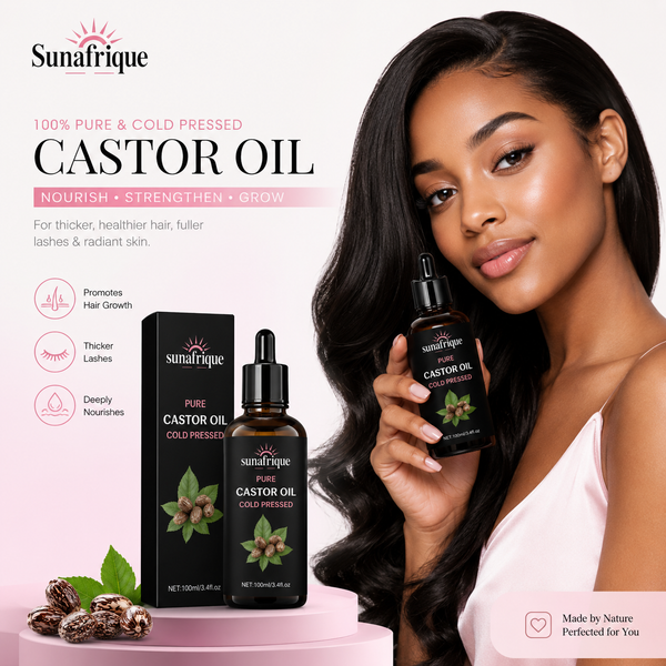Pure Castor Oil — Hair, Lashes & Skin