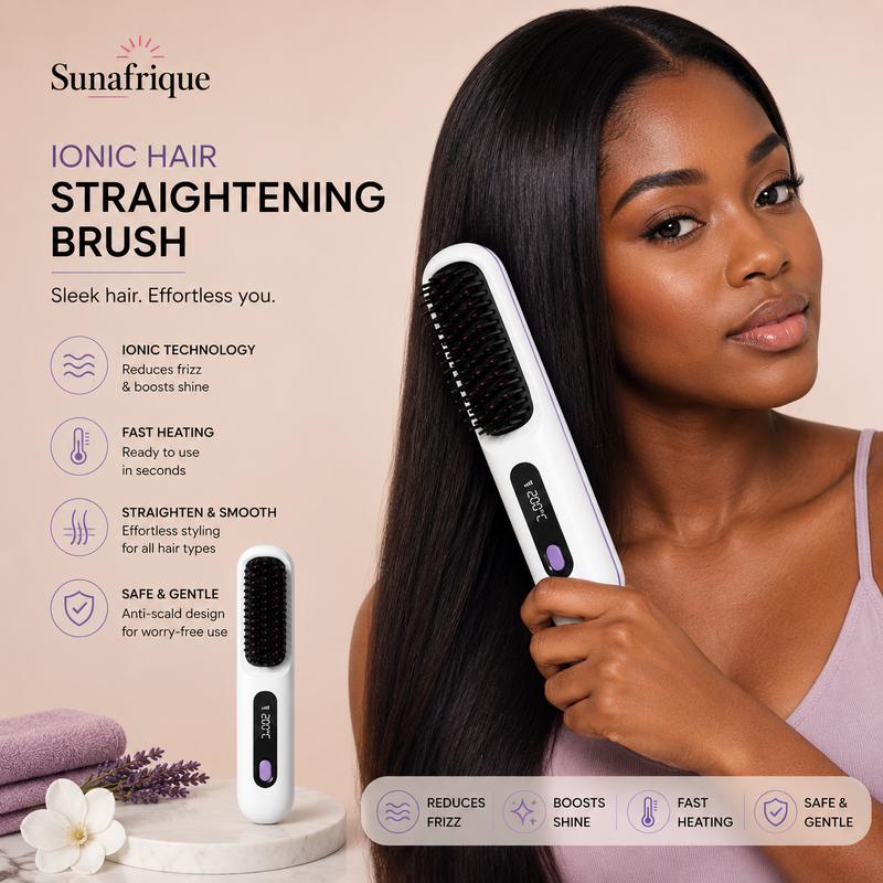Cordless Hair Straightening Comb