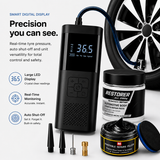 Bundle:  Tyre Inflator + Scratch Remover + Dashboard Repair