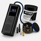 Bundle:  Tyre Inflator + Scratch Remover + Dashboard Repair