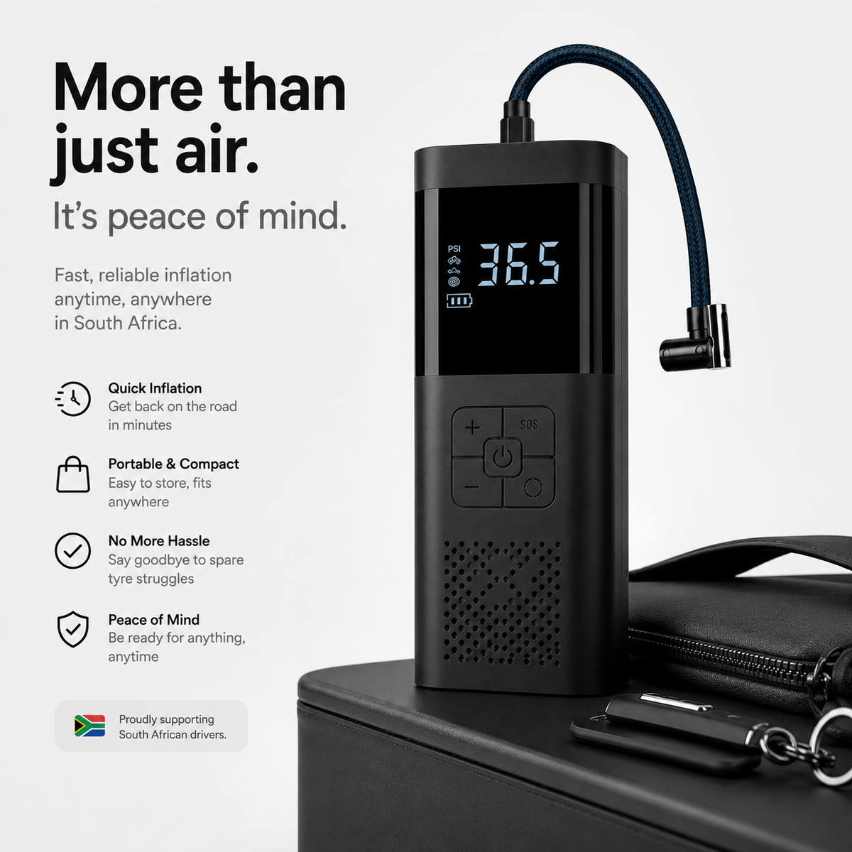 SunAfrique™ X8 APEX Tire Inflator