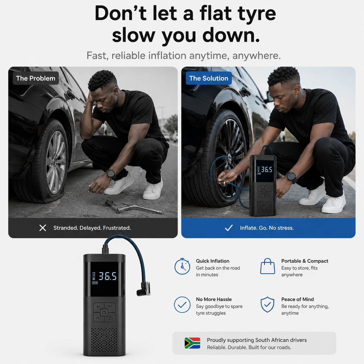 SunAfrique™ X8 APEX Tire Inflator
