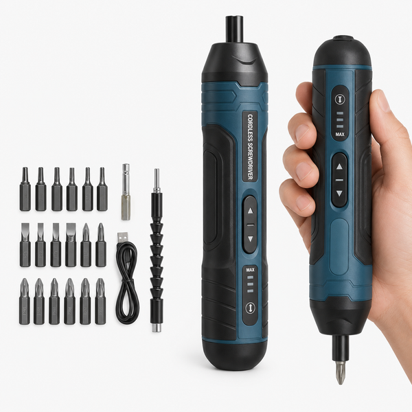 Adjustable Straight Handle 3.6V Electric Screwdriver