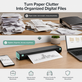 A4 Portable Document Printer — Print Anywhere, No Ink Ever