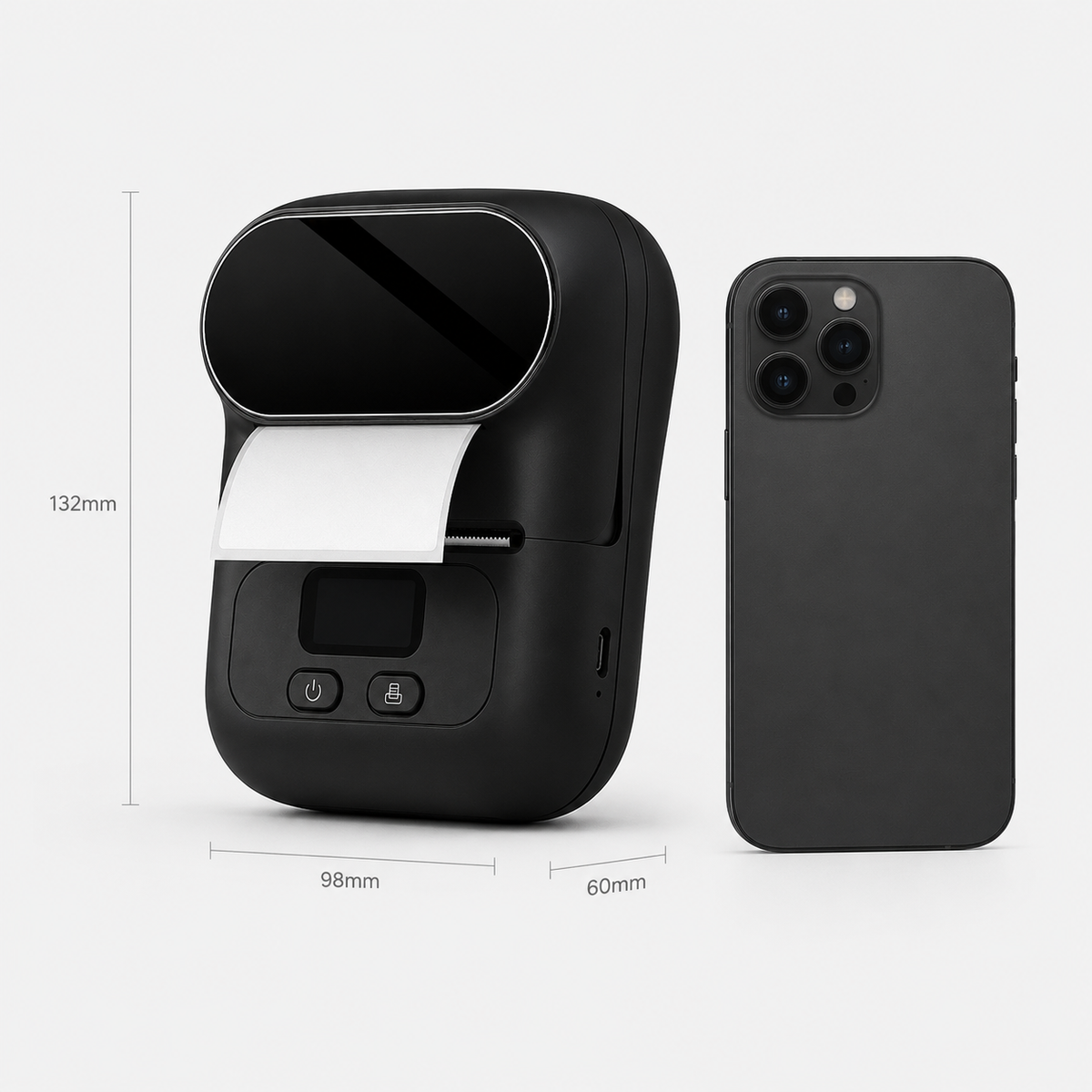 M110 Pocket Label Printer — Bluetooth, No Ink Needed