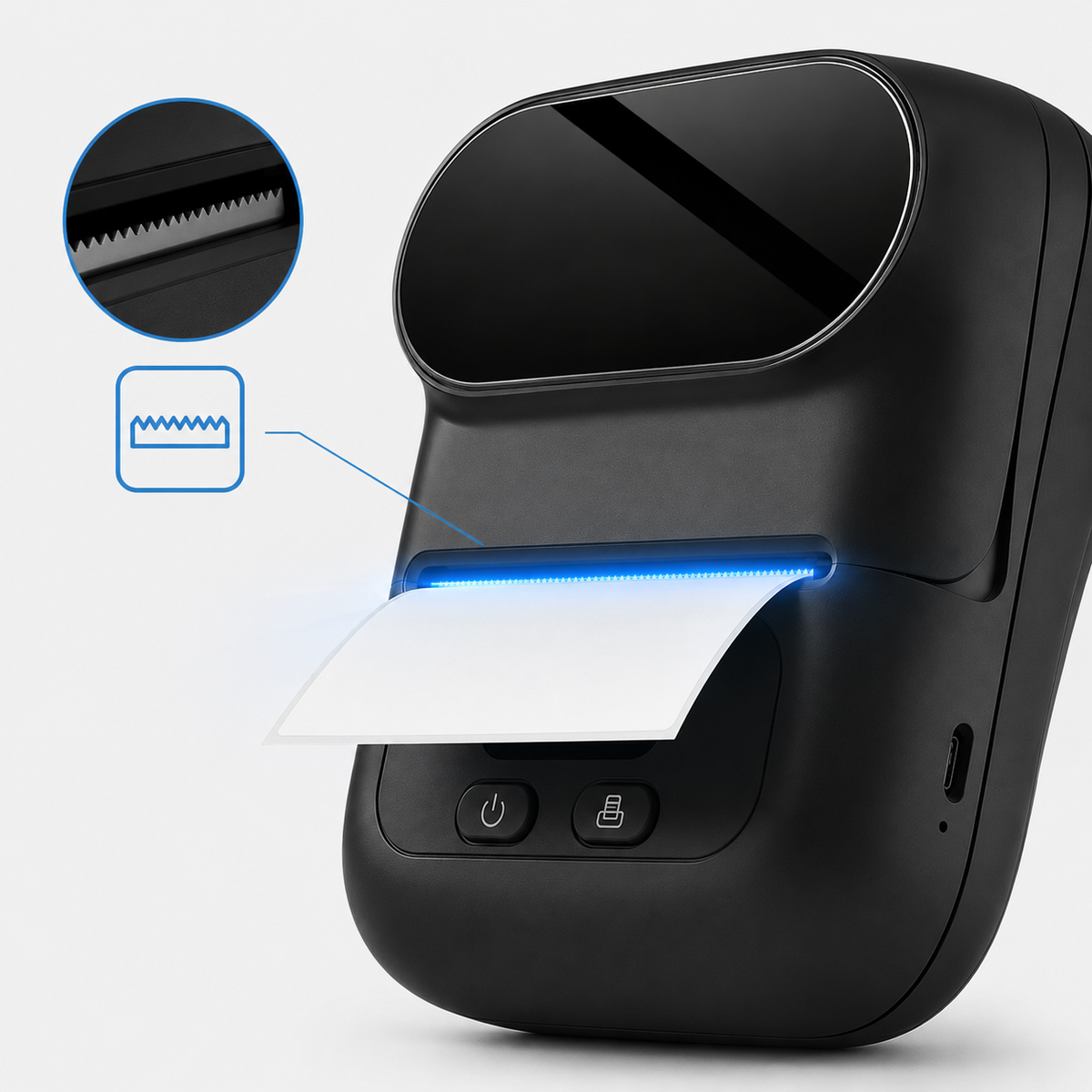 M110 Pocket Label Printer — Bluetooth, No Ink Needed