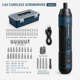 Adjustable Straight Handle 3.6V Electric Screwdriver